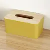Caja de Almacenamiento de Caja de Pañuelos de Escritorio Dormitorio Hogar Sala de Estar Restaurante Mesa de Café Nórdico Simple Multifuncional Creativo Caja de Pañuelos