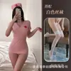 Tallas Grandes Nueva Lencería Sexy Espalda Cuadros Uniforme de Enfermera Sexy Uniforme de Enfermera Set de Tentación Mujeres Dropshipping