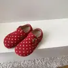 Zapatos de Otoño para Niños de Cuero Escarchado con Lunares Vintage, Zapatos de Cuero para Niños, Zapatos Birkenstock para Niñas, Zapatos Planos Suaves para Bebés Niñas