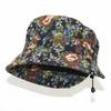 Novedad Primavera y Otoño Sombrero de Flor de Cúpula Sombrero de Sol para Madre Sombrero de Maceta Floral para Señora Mayor Sombrero de Pescador Sombrero de Doble Cara Sombrero de Mujer