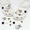 Perla de Resina Iridiscente Agujero Flor de Zapato 3D Accesorios Flor Estrella de Mar Concha DIY Hebilla de Zapato Desmontable Venta al por Mayor