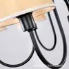 Lámpara de araña de cerámica para la iluminación del vestíbulo principal, diseño de cintura esbelta estilo Bauhaus, diseño de alta gama para la sala de estar y el dormitorio, luminarias de Zhongshan