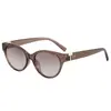 Óculos de Sol Cat-Eye Retrô Tendência para Mulheres, Óculos de Moda de Alta Qualidade para Mulheres, Óculos de Sol Miopia Masculino, Luz Azul Anti-Novo Estilo Transfronteiriço