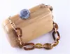 Producción de cadena de resina correa de hombro de mano cadena de teléfono móvil accesorios de bolso de mano cadena acrílica de mano resina portátil