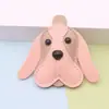 Llavero de Perro de Cuero Lindo Dibujo Animado Bulldog Francés Colgante para Bolso Accesorio Pequeño Regalo Adorno Colgante Creativo