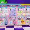 Panyu Entertainment Máquina de Garra para Bebê Totalmente Transparente Máquina Comercial Pequena para Pegar Lanches Finos Máquina Comercial Grande para Bebê