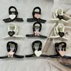 Pinza de Garra Sencilla y Lujosa con Gota de Agua de Pedrería para Mujer, Pinza de Tiburón Elegante y de Alta Gama, Accesorio para el Cabello al por Mayor