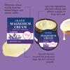 Crema de Magnesio Calmante para el Cuerpo OUHOE Alivia la Molestia en Muñeca Rodilla Articulaciones Ingredientes Suaves Cuidado Diario con Masaje
