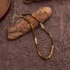 Collar de Cuentas de Piedra Natural Dopamina para Mujer 2025 Nuevo Lujo Ligero de Alta Gama Nicho Cadena Clavícula Gargantilla Accesorios