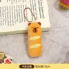 Pingente de Bolsa Fofo Personalizado de Pão Capivara Acessórios Boneca de Pelúcia Pingente de Joia Chaveiro Atacado