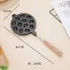 Suministro directo de fábrica transfronterizo molde para pastel de 12 cavidades herramientas de horneado ovaladas para el hogar bandeja para hornear huevos de cocina venta al por mayor
