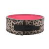 Cinturón de Belleza Fitness para Mujer con Estampado de Leopardo para Sentadilla Peso Muerto Entrenamiento de Empuje Brillante Protectores de Cinturón Fibra Superior Hebilla Rápida Cinturón Sello de Cintura