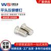 Tuerca remachable de cabeza plana de acero inoxidable 304 tornillo de placa de presión de cabeza plana FHS tornillo remachable para placa de acero M2.5M3M5M6M8