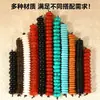He Wen Wan Fio de Mão Contas Espaçadoras Acessórios Caroço de Oliva Casca de Coco Turquesa Sintética Contas Espaçadoras Almofada de Couro Acessórios para Contas de Pulseira