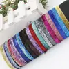 Cinta de terciopelo de cebolla dorada y plateada no elástica, lazo para accesorios de ropa de baile, regalo DIY para empaque, cinta de terciopelo de cebolla de color mágico