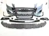 Adequado para Audi A4L 08-12 Modificado Nova Grelha de Para-choque Dianteiro Grande Envolvente Material Plástico em Estoque