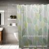 Cortina de ducha de baño PEVA nueva transfronteriza personalizable impermeable a prueba de moho fabricantes de cortinas divisorias de baño al por mayor