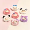 Mapei resina galvanizada personagem de desenho animado Kiki, My Melody, Kuromi DIY cola de creme capa de celular e materiais para cordão de caneta
