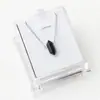 Piedra Natural Amatista Hexagonal de Doble Punta Cono Colgante Piedra Semipreciosa Colgante Tridimensional Accesorios para Colgante de Collar DIY Transfronterizo