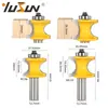 Yusheng Bearing Broca Positiva Semicircular Conjunto de 5 Peças Haste de 1/2 Freseadora para Marcenaria 5 Esferas Haste de 12,7 Acabamento e Gravação em Madeira