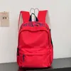 Mochila Escolar Estilo Ins Transfronteriza para Niñas con Diseño de Letras, Mochila Ligera para Estudiantes de Secundaria y Preparatoria, Mochila con Compartimento para Computadora de 15 pulgadas, Estilo Nicho