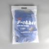 Bolsa Transparente Esmerilada con Cierre Negro Venta al por Mayor Bolsa de Plástico PE Autosellable Calcetines Ropa Almacenamiento Bolsa de Embalaje de Ropa Personalizada