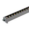 Barra de luz lineal LED 12w exterior impermeable blanco cálido luz amarilla lámpara de barandilla de contorno tubo digital letrero iluminación de cuerpo de edificio