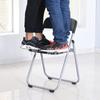 Silla Plegable de Plástico Blanco para Exposición Silla con Respaldo Nudo Simple Actividad Concierto Exterior Alquiler Celebración Silla para Exposición