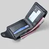 Carteira Masculina Multi-Slots para Cartão Carteira Casual Masculina Curta Novo Porta-Bilhetes com Zíper Porta-Moedas Carteira Venda por Atacado