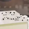 Micro Paisaje Creativo Lindo Panda que Brilla en la Oscuridad Figura Decoración DIY Accesorios Adornos de Escritorio de Alta Gama