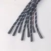 Pontas de Corda Revestidas de Borracha, Cordões para Chapéu de Lona, Cordões de Ajuste com Pontas Duplas Revestidas de Borracha, Pontas de Cordão para Capuz de Moletom com Cabeça Redonda e Plana, Cordões para Calças, Cadarços