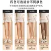 Meias-calças femininas de outono e inverno com camada dupla e efeito nude, meia-calça grossa com forro de fleece, leggings cor de pele para primavera e outono