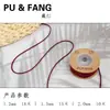 Pu Fang Design Original Padrão Chave Fio de Poliéster e Algodão Fiado em Núcleo Corda Contas para Brincar Acessórios para Joias DIY Tecelagem Artesanal