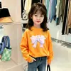 Camiseta Súper Linda de Manga Larga para Niña 2026 Nuevo Otoño Bebé Dibujos Animados Algodón Puro Top Camiseta Básica Infantil Moda de Otoño Camiseta
