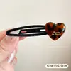 Pinza de Pelo de Lana con Forma de Corazón y Flor Estilo Coreano para Mujeres Adultas Flequillos Pinzas Laterales Accesorios para el Cabello Otoño Invierno Sensación de Alta Gama Pinzas para Cabello Rebelde
