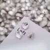 Rhinestones Blancos de Espalda Puntiaguda para Uñas, Deslumbrantes Rhinestones de Vidrio Blancos Transparentes Gruesos Cuadrados Irregulares con Forma de Corazón en Forma de Caramelo de Roca para Decoración de Uñas