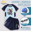 Traje de Baño de Dos Piezas Nuevo 2025 para Niños Transformers Bumblebee Infantil de Secado Rápido Protección Solar Traje de Baño Tendencia para Niños