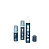 Botella de spray de polvo translúcida de vacío de pequeña capacidad de 5 ml, 10 ml, 15 ml, AS esmerilado, tamaño de viaje portátil, muestra de cuidado de la piel