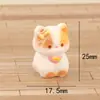 Gatito Lindo de Dibujos Animados Adornos DIY Adornos de Micro Paisaje Decoración de Jardinería Manualidades de Resina Adornos de Escritorio