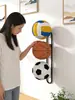 Estante de Almacenamiento para Baloncesto, Organizador Multicapa para Equipamiento Deportivo, Estante Plegable para Uso en Casa para Fútbol y Equipamiento Deportivo