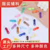 Tiradores de cremallera de color metálico blanco eléctrico en stock, para prendas de vestir, equipaje, accesorios textiles para el hogar, nailon No. 3 Cabezales de Cremallera Largos