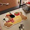 Alfombrilla de Tierra de Diatomeas con Forma de Animal de Dibujos Animados Linda, Disponible en Stock Transfronterizo, Alfombrilla Absorbente para Baño, Alfombrilla para Puerta de WC