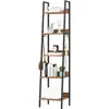Estantería de almacenamiento multicapa trapezoidal hecha a medida, estantería de exhibición para sala de estar, estantería de almacenamiento para balcón, estantería de almacenamiento de cocina de combinación acero-madera