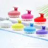 Cepillo de Silicona para Champú del Fabricante, Cepillo Masajeador del Cuero Cabelludo, Peine para Champú, Peine Suavizante Masajeador de Champú para Adultos, Herramienta para el Cuidado del Cabello