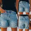 Moda de Verano Casual Ripped para Mujer, Shorts Rectos de Mezclilla, 2025 Europeo y Americano, Aliexpress Tumu