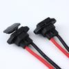 Ventas al por mayor Conector de enchufe de pin PZM Toma de corriente CA Enchufe de pin Cable Asiento de electrodoméstico Enchufe db