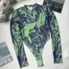DIER Macacão Sexy Tie-dye Íntimo Macacão Tie-dye Europeu e Americano Sexy Apertado Roupa Externa body Macacão
