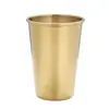 Copo de Água de Camada Única em Aço Inoxidável 304, Copo para Cerveja, Suco e Bebidas Geladas, Copo de Camada Única para Crianças do Jardim de Infância com Logo
