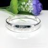 Pulsera de plata de ley S999 directamente de fábrica, pulsera Fushou con la palabra auspiciosa fufu, pulsera Baifu, pulsera de plata 99 para ancianos