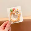 Gomas para el Cabello Dopamina de Verano para Niños, Diademas de Flores Frescas para Niñas Pequeñas, Accesorios para el Cabello para Coletas Altas